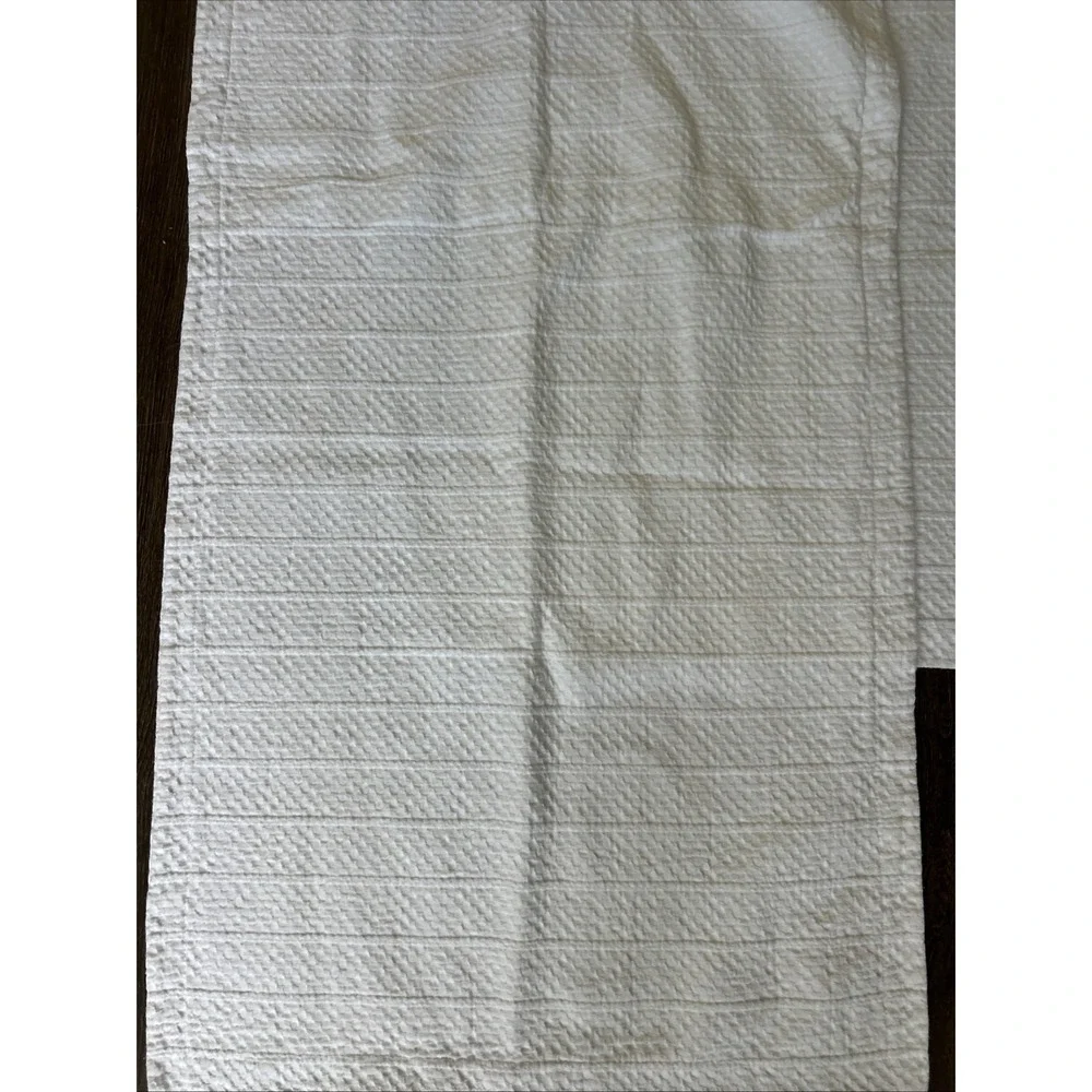 2 Docofil King Sham Pillow Cover 100% Cotton Portugal MINT Matalasse 38.5 X21.5
